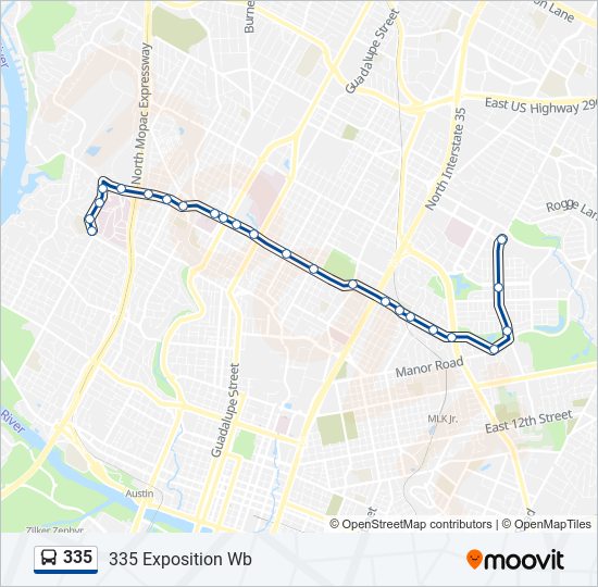 335 Route: Schedules, Stops & Maps - 335 Exposition Wb (Updated)