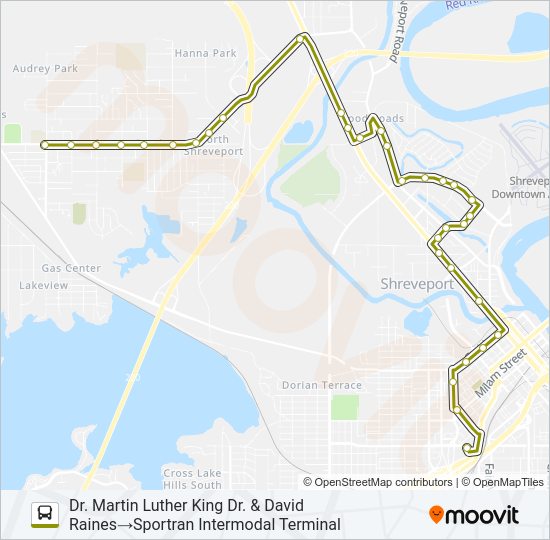ROUTE 03 Bus Line Map