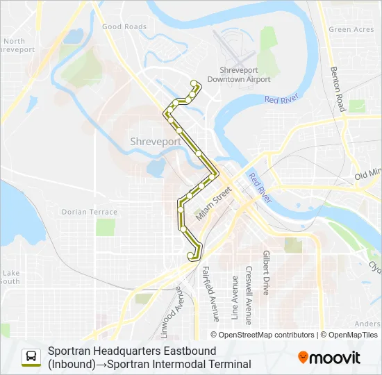 ROUTE 03 Bus Line Map
