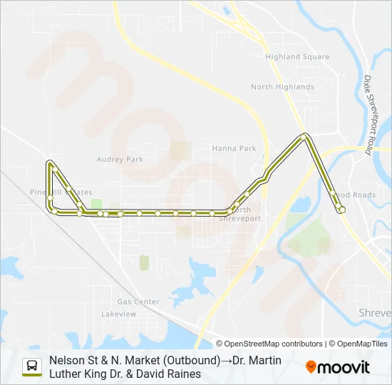ROUTE 03 Bus Line Map
