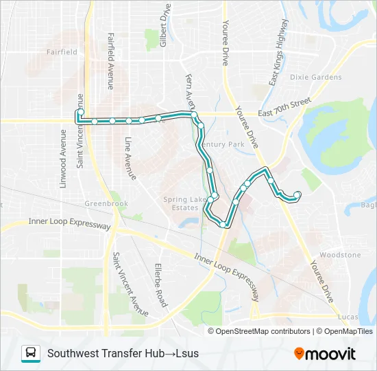 ROUTE 04 Bus Line Map