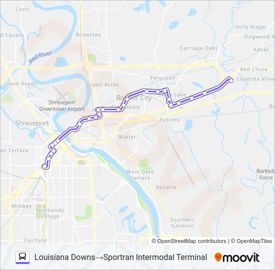 ROUTE 05 Bus Line Map