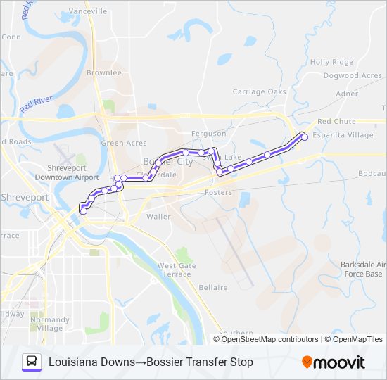 Mapa de ROUTE 05 de autobús