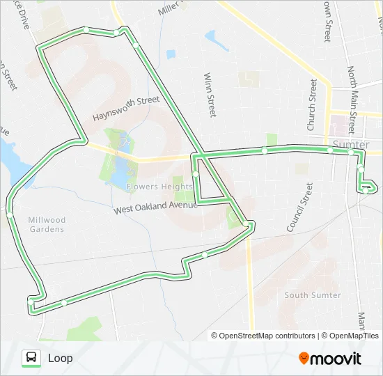 ROUTE 120 WEST LIBERTY ST Bus Line Map