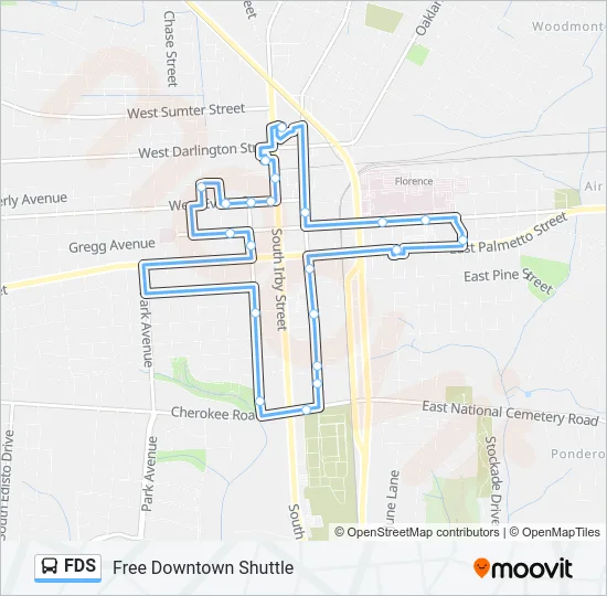 FDS Bus Line Map