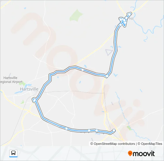 SOC. HL. Bus Line Map