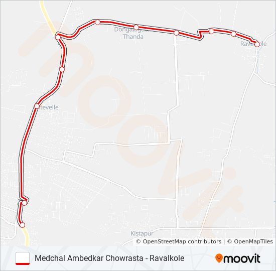 234 Route Schedules, Stops & Maps Medchal Ambedkar Chowrasta (Updated)
