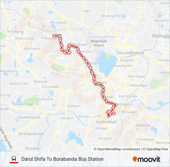 9Y Bus Line Map