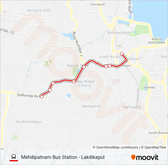 TSRTC Bus Line Map