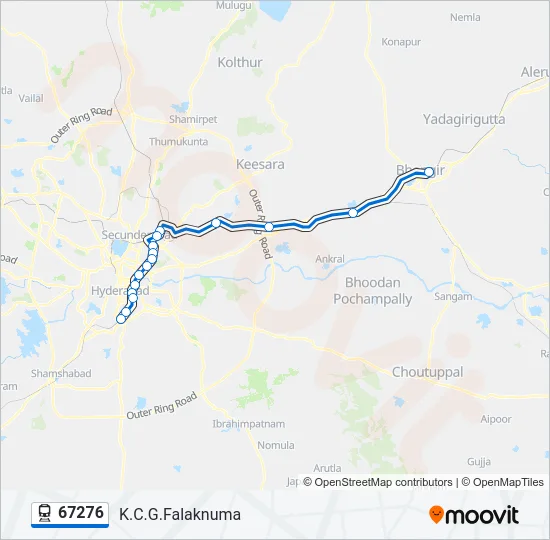 67276 Train Line Map
