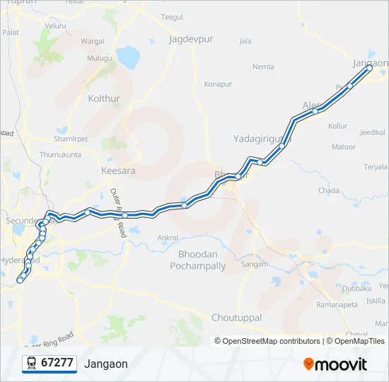 67277 Train Line Map
