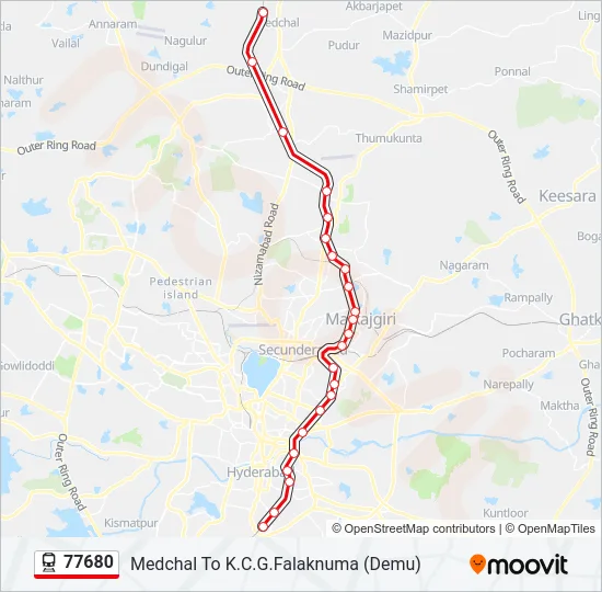 77680 Train Line Map