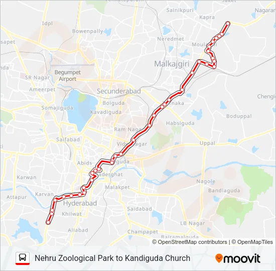 3Z Bus Line Map