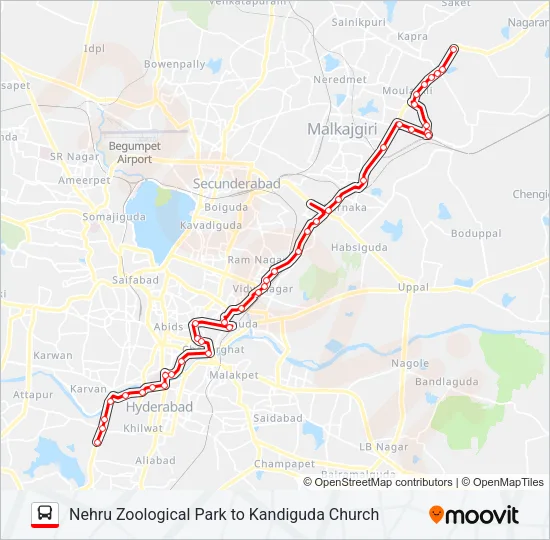 3Z Bus Line Map
