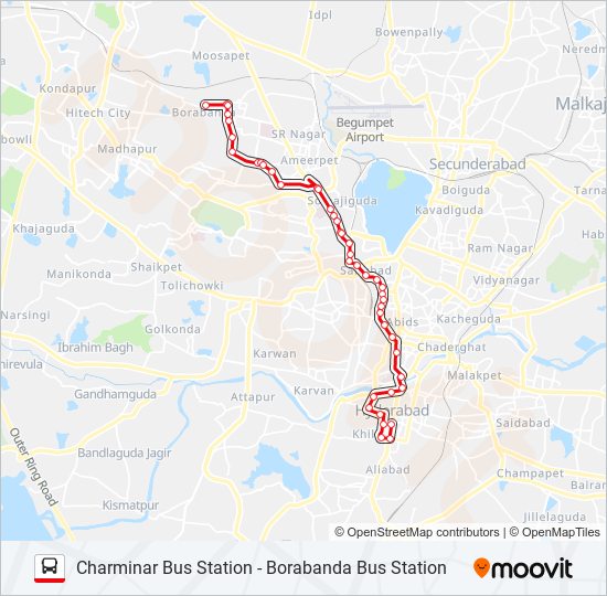 9YF bus Line Map