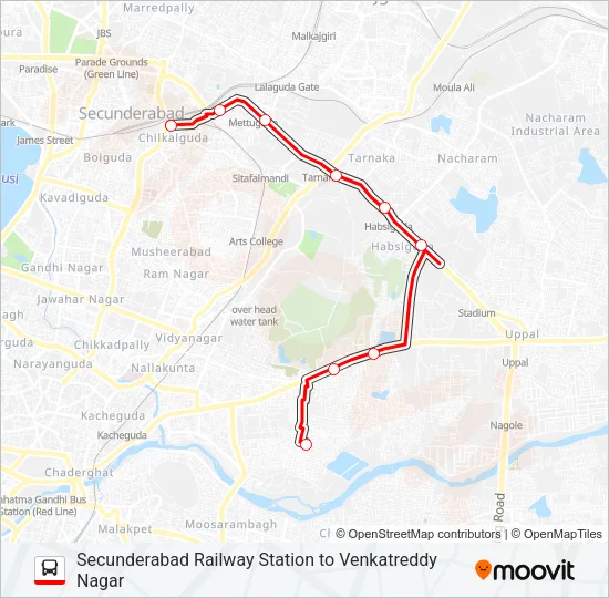18V Bus Line Map