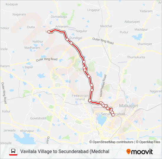 230V Bus Line Map