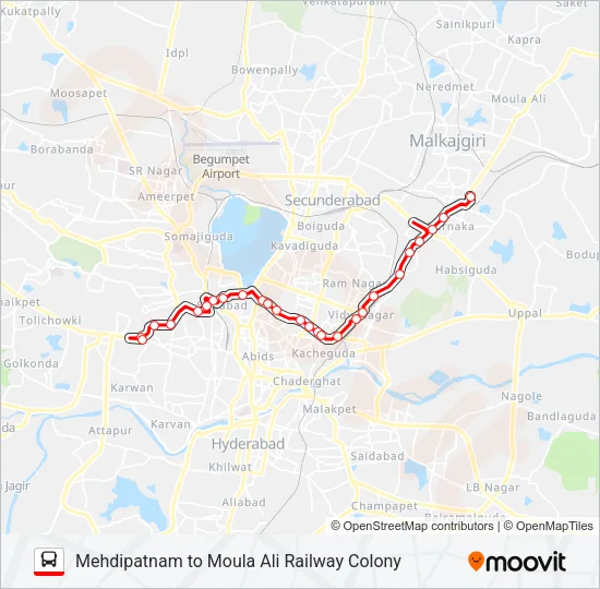 6M Bus Line Map