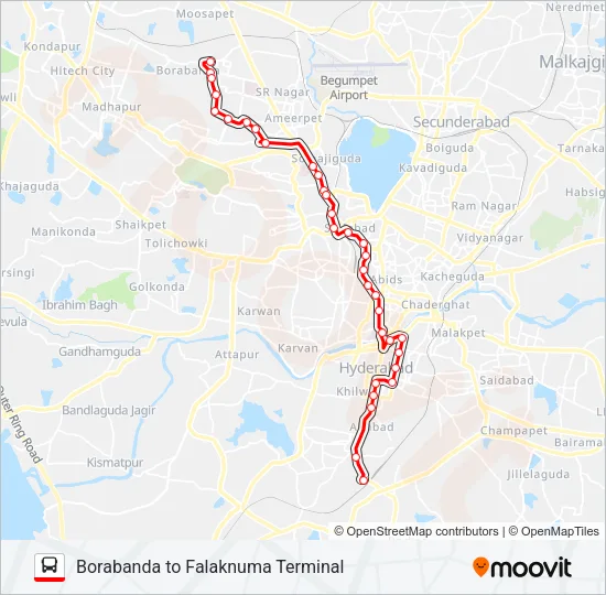 9F Bus Line Map