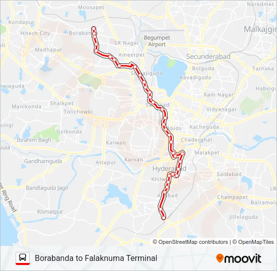 9F Bus Line Map