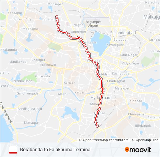 9f Route: Schedules, Stops & Maps - Falaknuma Terminal (Updated)