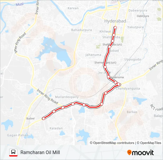 178V Bus Line Map