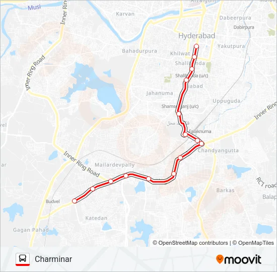 178V Bus Line Map