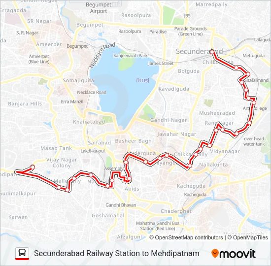 139 Bus Line Map