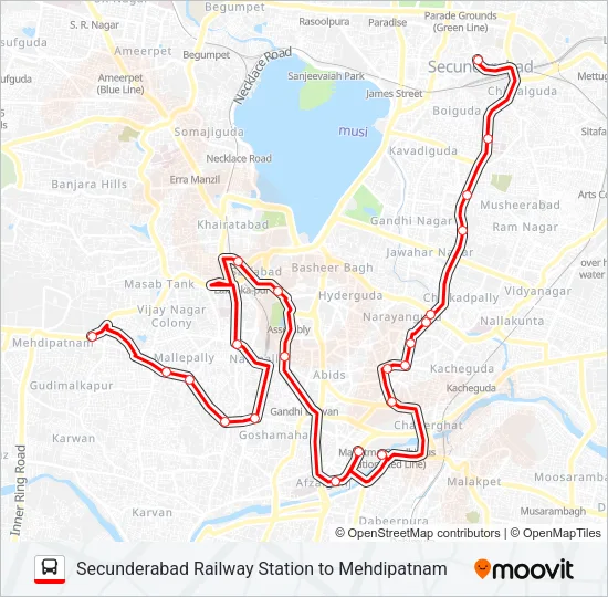 139 Bus Line Map