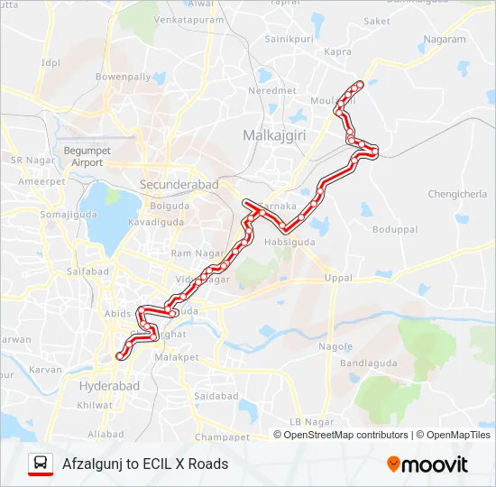 3HN Bus Line Map