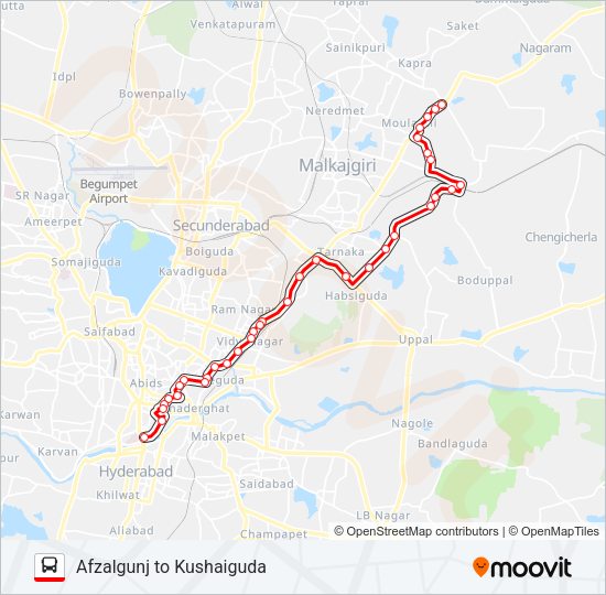 3KN Bus Line Map