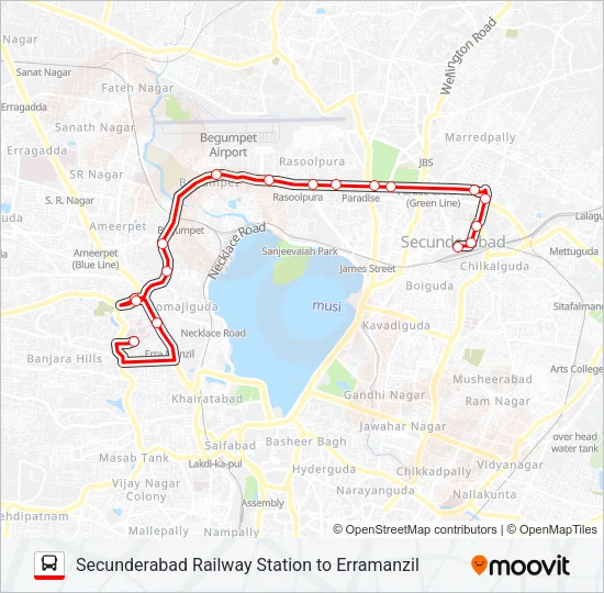49V Bus Line Map