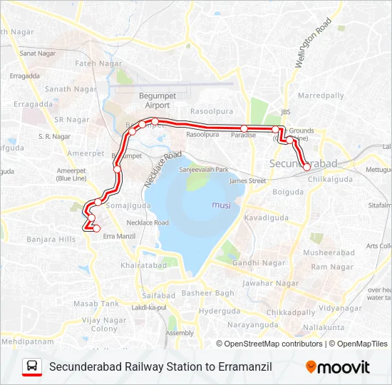 49V Bus Line Map