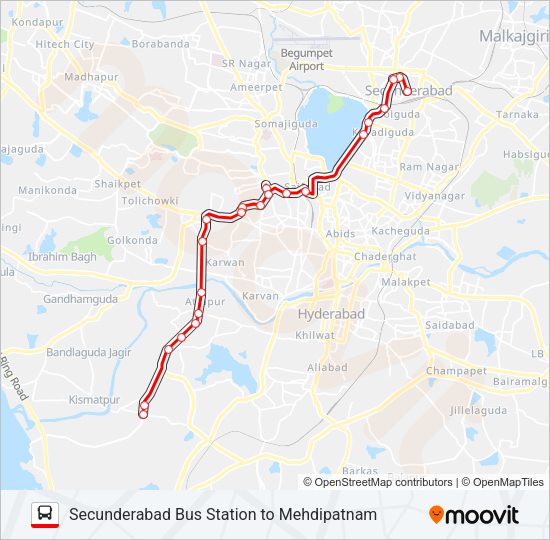 5k From My Location 5K92 Route: Schedules, Stops & Maps - Rajendranagar (Updated)