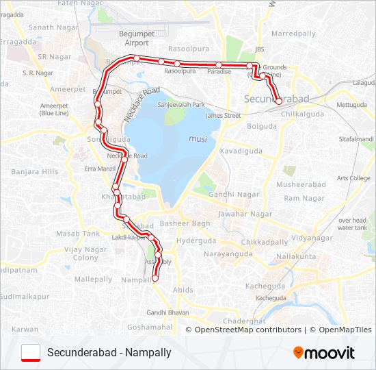 49 Route: Schedules, Stops & Maps - Nampally (Updated)