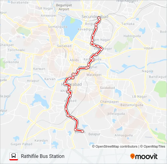 2C Bus Line Map