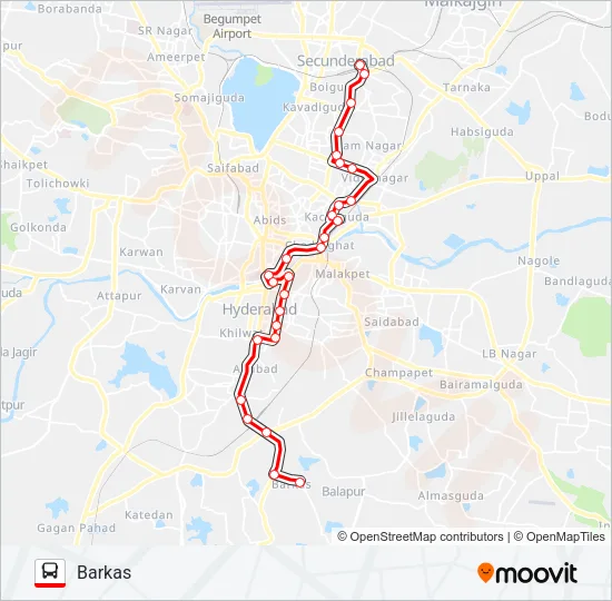 2C Bus Line Map