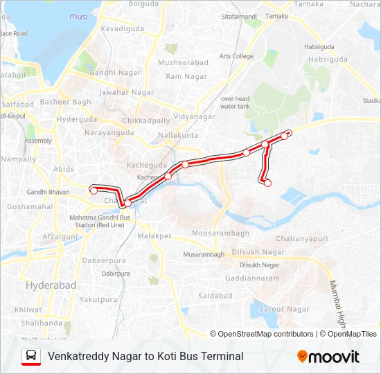 115V Bus Line Map