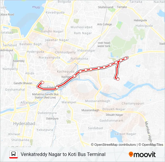 115V Bus Line Map