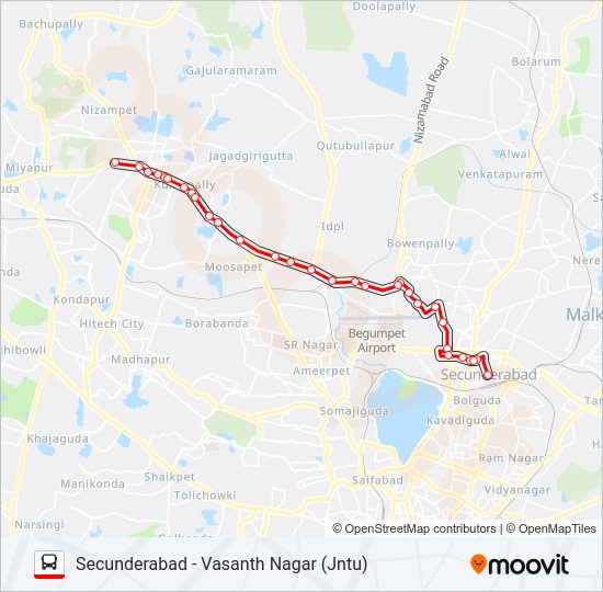 31V bus Line Map