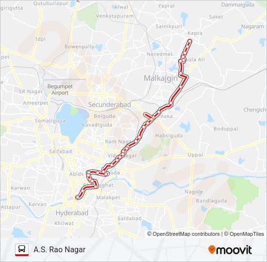 3M Bus Line Map