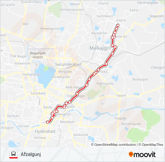 3M Bus Line Map