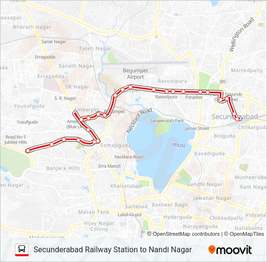 47ZC Bus Line Map