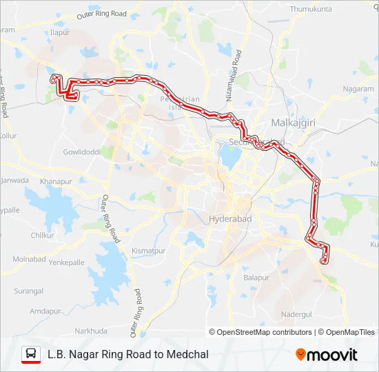 90L/229 Bus Line Map