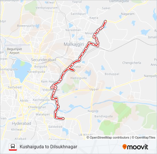 3SD bus Line Map