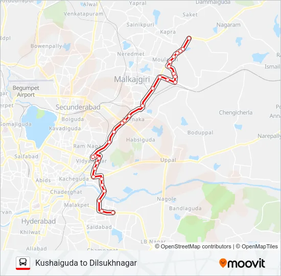 3SD Bus Line Map