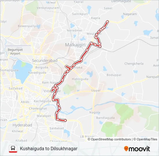 3SD Bus Line Map