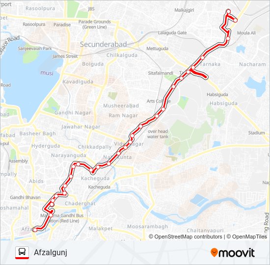 3L bus Line Map