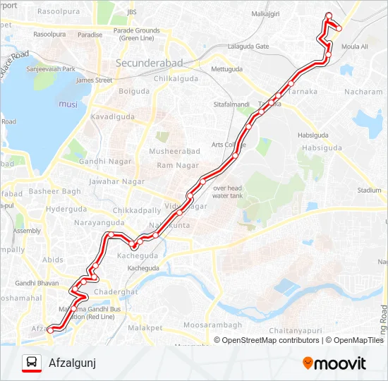 3L Bus Line Map
