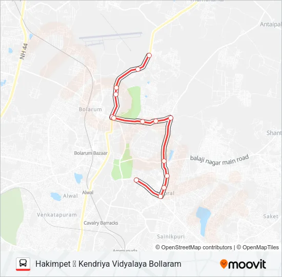 22/24KV Bus Line Map